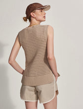 Load image into Gallery viewer, Darin Longline Knit Tank-Cashmere Stone
