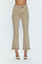 Load image into Gallery viewer, Lenon High Rise Crop Boot Jeans in Mink Show
