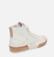 Load image into Gallery viewer, Dolce Vita Zohara Sneaker -White Tan Leather
