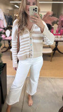 Load image into Gallery viewer, Color Block Stripe Cardigan
