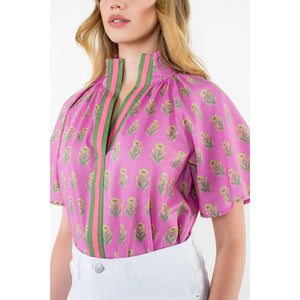 Flower Print Top (2 Colors)