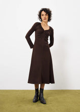 Load image into Gallery viewer, Chocolate Woven Midi Dress
