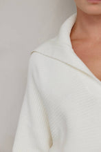 Load image into Gallery viewer, The Brixley Sweater | Ribbed Wide-Collar Sweater
