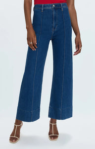 Penny Ankle Pintuck Wide Leg Pants