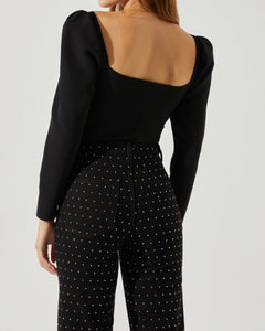 Anabelle Top in Black - Kirk and VessASTR THE LABEL