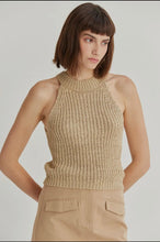 Load image into Gallery viewer, Audrey Chunky Knit Sleeveless Sweater - Kirk and VessCrescent
