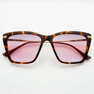 Audrey Tortoise Pink Sunglasses - Kirk and VessFREYRS Eyewear