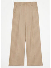 Load image into Gallery viewer, Camel Pinstripe Trouser Pant - Kirk and VessDeluc
