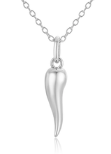 Load image into Gallery viewer,  Cornicello - Italian Horn Necklace - Protection and Passion - Kirk and VessHoopLa Style
