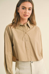 CROPPED BUTTONDOWN SHIRTS - Kirk and VessMIOU MUSE