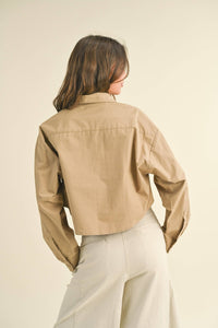 CROPPED BUTTONDOWN SHIRTS - Kirk and VessMIOU MUSE