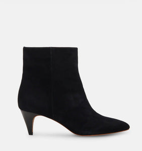 Dolce Vita Dee Bootie in Black Suede - Kirk and VessDolce vita