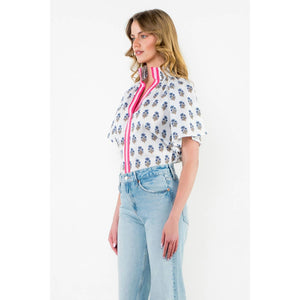 Flower Print Top (2 Colors)