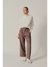 Load image into Gallery viewer, Ecru Raw Seam Sweater - Kirk and VessDeluc
