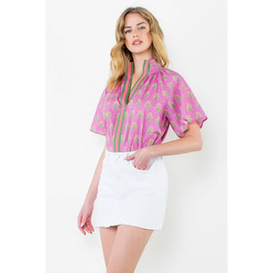 Flower Print Top (2 Colors)