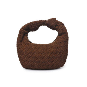 Autumn Woven Genuine Suede Leather Clutch (2 colors)