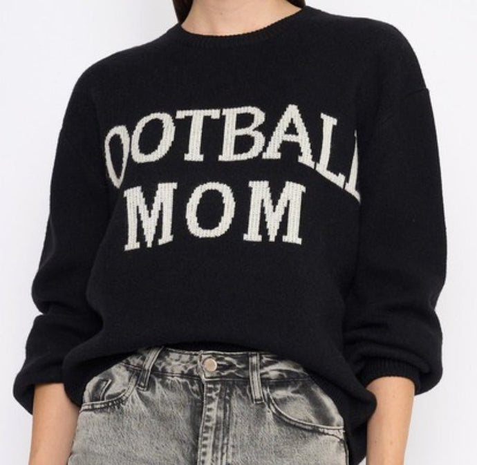 Football Mom Sweater - Kirk and VessUnder $100