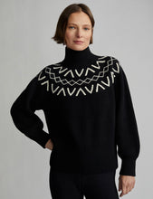 Load image into Gallery viewer, Varley Marcie Fair Isle Yoke Knit Sweater
