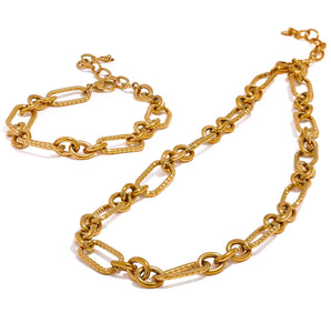 Waterproof Classic Gold Chain Necklace