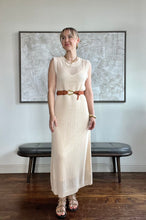 Load image into Gallery viewer, Crochet Maxi Dress in Ivory
