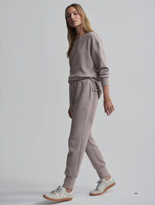 Slim Cuff Pant 27.5 in Taupe Marl