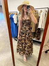 Load image into Gallery viewer, Farm Rio Brown Shuhu Maxi Dress
