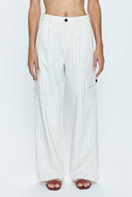 Load image into Gallery viewer, Le Blanc Pinstripe Cargo Pant - Kirk and VessKirk and Vess
