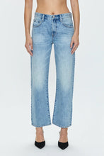 Load image into Gallery viewer, Lexi Mid Rise Bowed Straight Jeans in Bowie - Kirk and VessPistola
