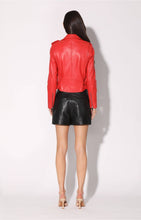 Load image into Gallery viewer, Liz Jacket, Scarlet - Leather - Kirk and VessWalter Baker
