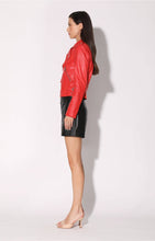 Load image into Gallery viewer, Liz Jacket, Scarlet - Leather - Kirk and VessWalter Baker
