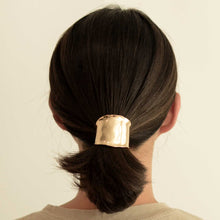 Load image into Gallery viewer, Metal Hair Cuff Holder | Gold - Kirk and Vessnar&#39;sha
