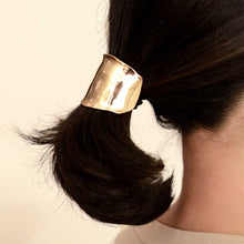 Load image into Gallery viewer, Metal Hair Cuff Holder | Gold - Kirk and Vessnar&#39;sha
