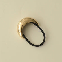 Load image into Gallery viewer, Narrow Metal Cuff Hair Tie | Gold - Kirk and Vessnar&#39;sha
