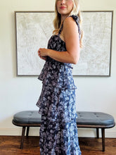 Load image into Gallery viewer, Navy Tiered Maxi Dress - Kirk and VessASTR THE LABEL
