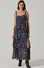 Load image into Gallery viewer, Navy Tiered Maxi Dress - Kirk and VessASTR THE LABEL
