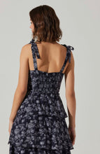 Load image into Gallery viewer, Navy Tiered Maxi Dress - Kirk and VessASTR THE LABEL
