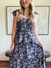 Load image into Gallery viewer, Navy Tiered Maxi Dress - Kirk and VessASTR THE LABEL
