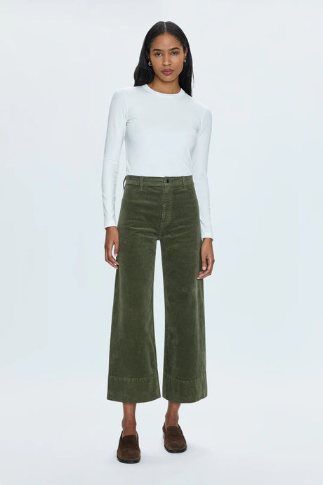 Penny Wide Leg Crop in Martini - Kirk and VessPistola