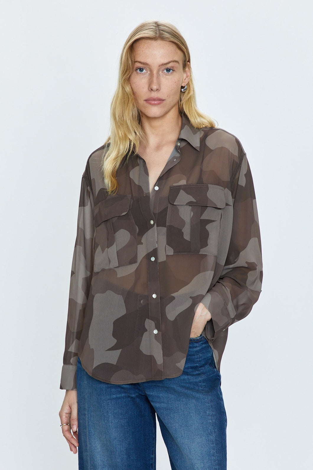 Reese Camo Top - Kirk and VessPistola