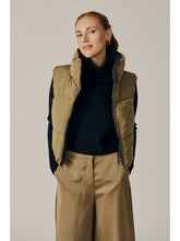 Load image into Gallery viewer, Reversible Olive/Black Puffer Vest - Kirk and VessDeluc
