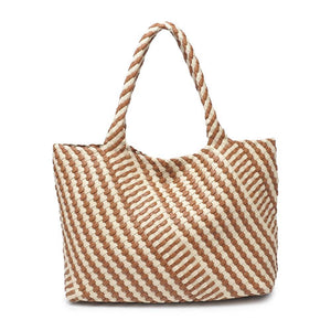 Solana Woven Tote (2 colors) - Kirk and VessModa Luxe