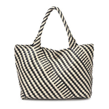 Load image into Gallery viewer, Solana Woven Tote (2 colors) - Kirk and VessModa Luxe
