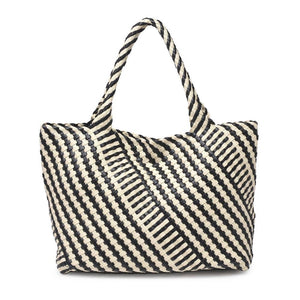 Solana Woven Tote (2 colors) - Kirk and VessModa Luxe