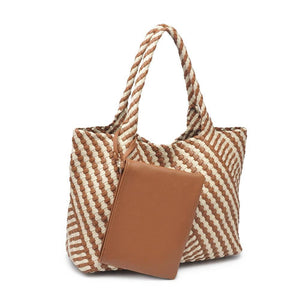 Solana Woven Tote (2 colors) - Kirk and VessModa Luxe