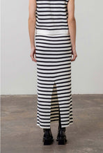 Load image into Gallery viewer, Striped Knit Sweater Midi Skirt - Kirk and VessMoon River
