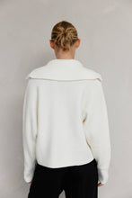 Load image into Gallery viewer, The Brixley Sweater | Ribbed Wide - Collar Sweater - Kirk and VessMOD REF
