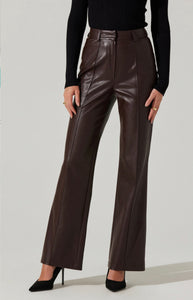 Vance Faux Leather Pants - Kirk and VessASTR THE LABEL