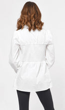 Load image into Gallery viewer, White Jenny Smocked Poplin Blouse - Kirk and VessGreylin
