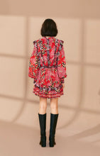 Load image into Gallery viewer, Farm Rio Mixed Floral Ruffled Mini Dress
