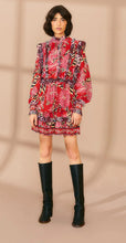 Load image into Gallery viewer, Farm Rio Mixed Floral Ruffled Mini Dress
